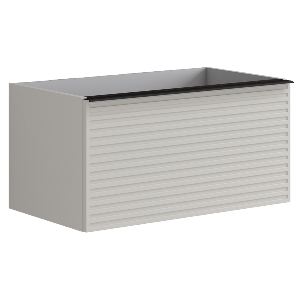 Тумба для раковины с 2 ящиками 80см Onsen Pixel 68-BP-082-S1-M11,серый 