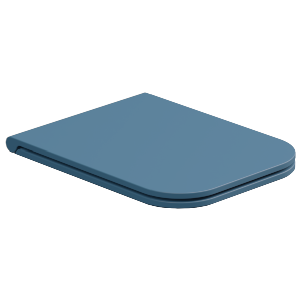 Крышка с сиденьем для подвесного унитаза с микролифтом GSG Ceramic Design Brio BRCOPRSLTICR027, Denim Matt