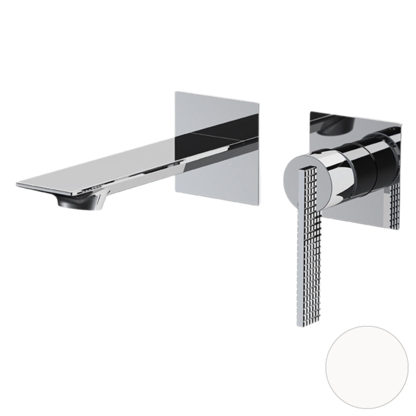 Смеситель для раковины Daniel Club ANC632P14, белый матовый