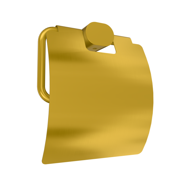 Бумагодержатель Remer Lounge LN60HS, латунь брашированная PVD