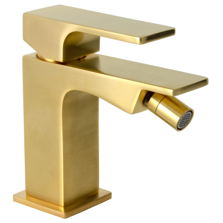 Смеситель для биде Remer Absolute AU22BG, золото брашированное
