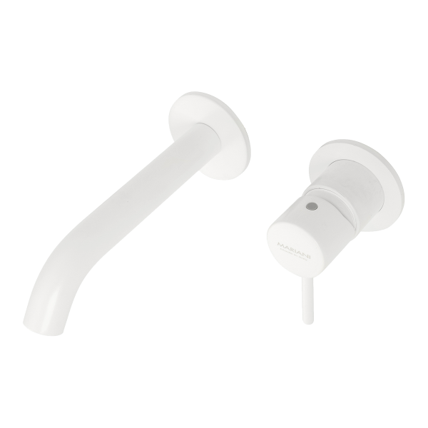 Смеситель для раковины Mariani Next B37565NSP, белый матовый