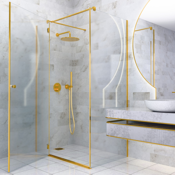 Смеситель для душа Mariani Next B22173NS, золото брашированное