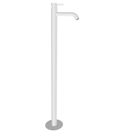 Смеситель для раковины Remer Metrica MC18BO, белый матовый