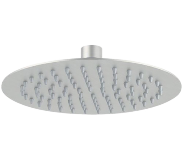 Верхний душ с шарнирным соединением 25 см Remer INOX SS357UFM25X, нержавеющая сталь 