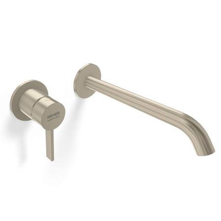 Смеситель для раковины Remer Metrica MC15PLXV, сталь