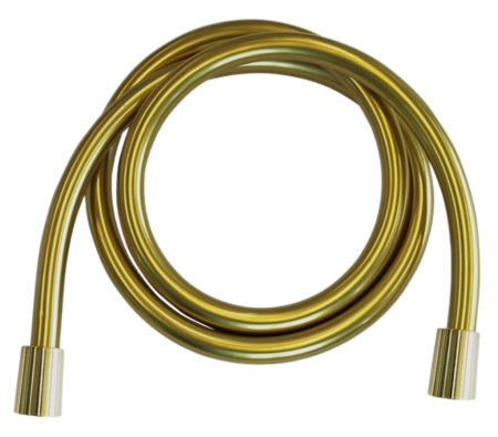 Шланг для душа ПВХ 150 см Remer 332CN2G150BG, золото брашированное