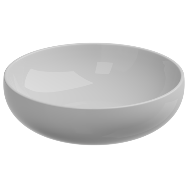 Раковина накладная 45 см GSG Ceramic Design Easy EALAVRO45000, белый глянцевый