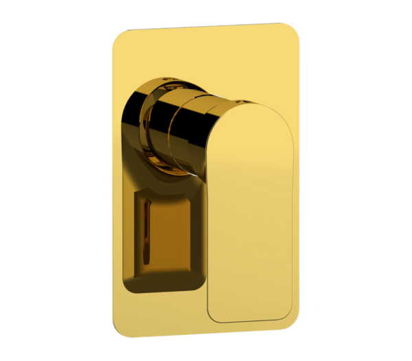 Смеситель для душа Remer Infinity I30DO, золото глянцевое