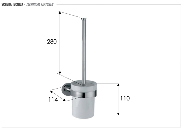 Ершик Remer Guest GS66XV, сталь
