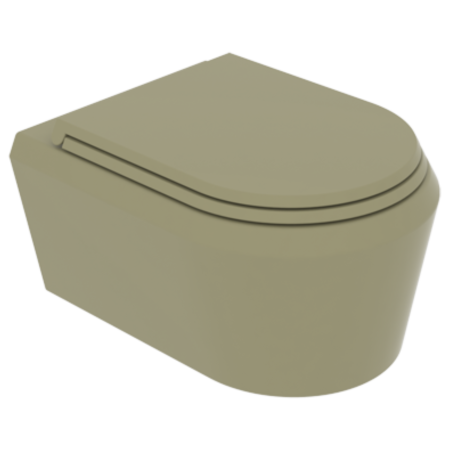 Чаша подвесного унитаза GSG Ceramic Design Cruise CRWCSO016, медовый