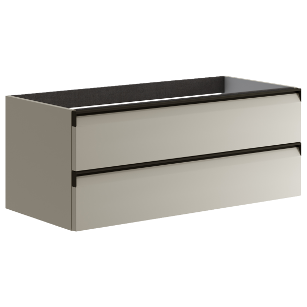 Тумба для раковины с 2 ящиками 100 см Onsen Fusion 78-BP-102-K1-M15, песочный