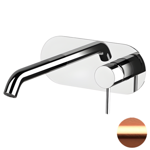 Смеситель для раковины Remer X Style X15LWBRP, медь брашированная