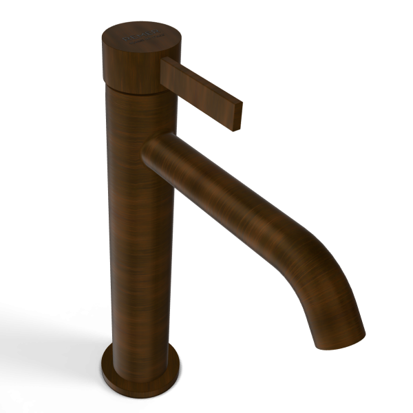 Смеситель для раковины Remer Metrica MC12ABR, бронза масляная