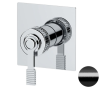 Смеситель для душа Remer Atelier AL30QCFP, черный брашированный хром