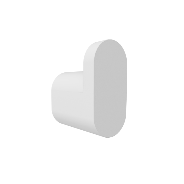 Крючок Remer Lounge LN50BO, белый матовый