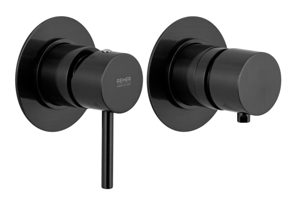 Смеситель для душа Remer X Style X96D3CFP, черный брашированный хром