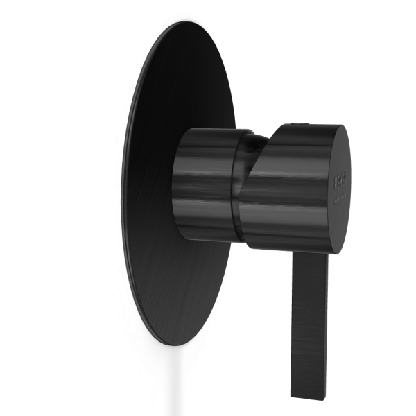 Смеситель для душа Remer Metrica MC30LGM, оружейная сталь PVD