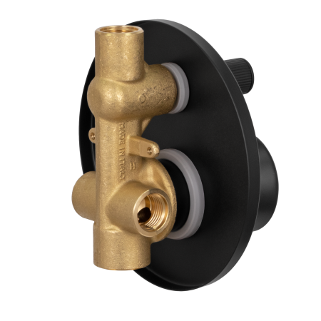 Смеситель для душа Remer Element ET09HNO, черный матовый