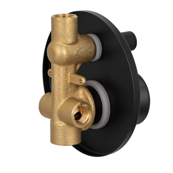 Смеситель для душа Remer Element ET09HNO, черный матовый