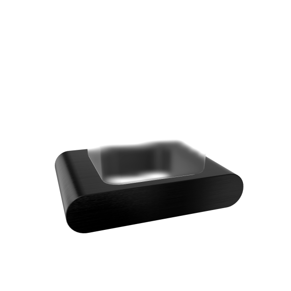 Стакан Remer Lounge LN15GM, оружейная сталь PVD