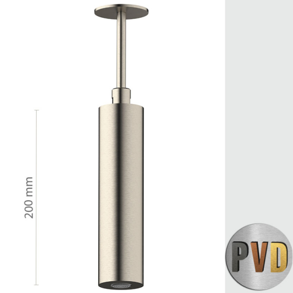 Верхний душ потолочный Daniel Steel SSA578PELCM20, нержавеющая сталь