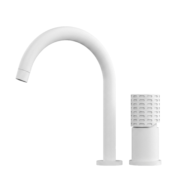 Смеситель для раковины Remer Celebrity CEC57BO, белый матовый