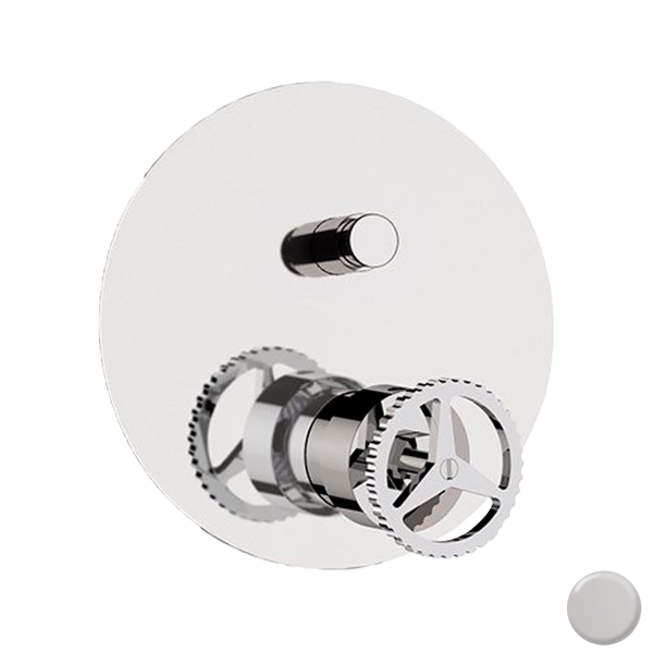 Смеситель для душа Remer Chrono CH09KBBO, белый матовый