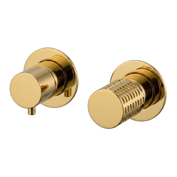 Смеситель для душа Remer Celebrity CEC93ZPWBGP, золото глянцевое PVD