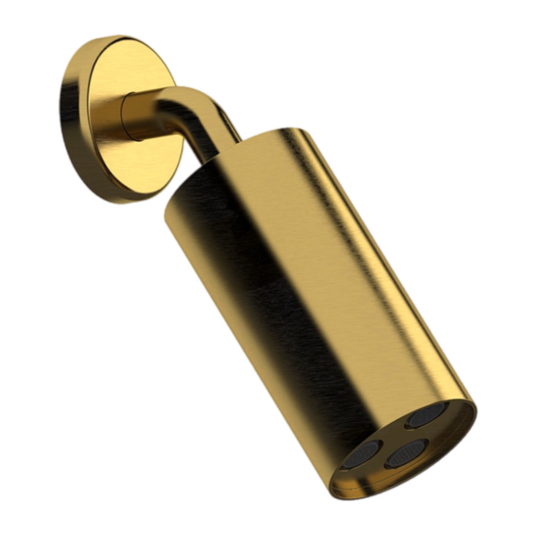 Верхний душ настенный Daniel Steel SS2A578LPN, латунь брашированная PVD