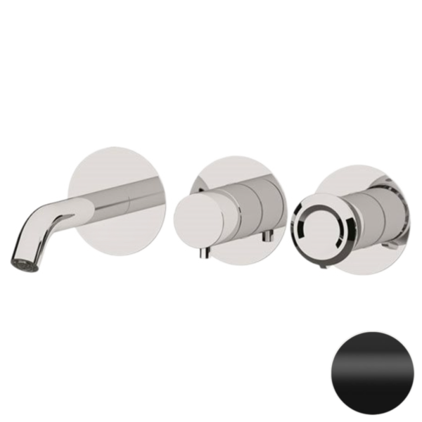 Смеситель для ванны Remer Element ET54D3PNO, черный матовый