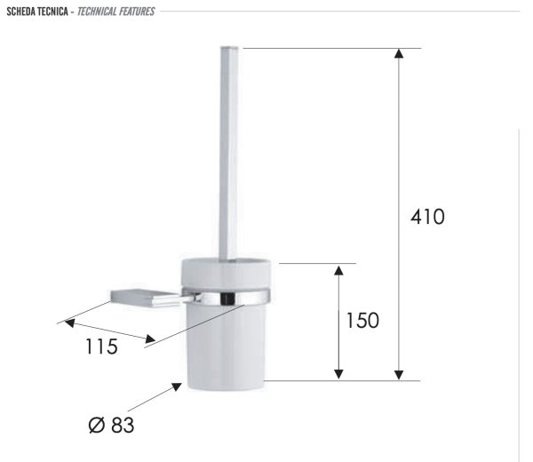 Ершик Remer Flat FT66CR