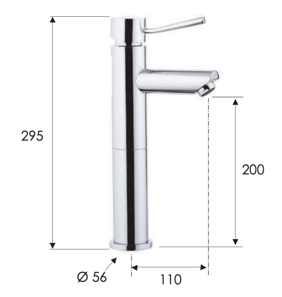 Смеситель для раковины Remer Minimal N11L