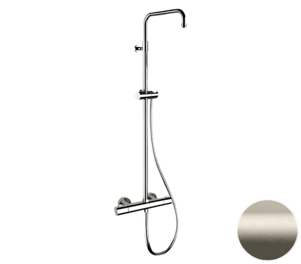 Душевая система термостатическая Remer Elegance EQ32ASSDXV, сталь