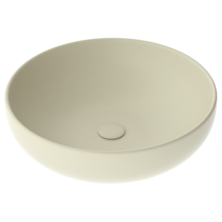 Раковина накладная 45 см GSG Ceramic Design Easy EALAVRO45015, пергамон матовый