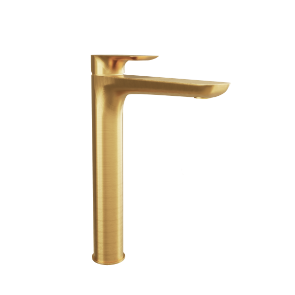 Смеситель для раковины Remer Infinity I11LBG, золото брашированное