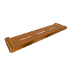 Полка 51 см Remer Lounge LN20CU, медь брашированная PVD