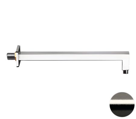 Кронштейн для верхнего душа 40 см Remer 348S40NP, никель брашированный