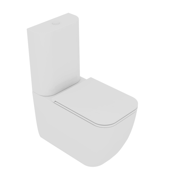 Чаша напольного унитаза GSG Ceramic Design Brio BRMBL000P, белый глянцевый