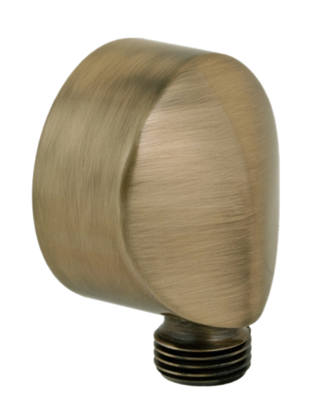 Шланговое подключение для душа Remer 309LVO, латунь состаренная