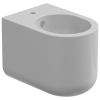 Биде приставное GSG Ceramic Design Petra PEBI01000, белый глянцевый