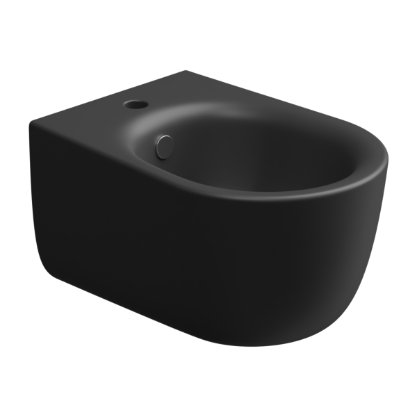 Биде подвесное GSG Ceramic Design Hit! HIBISO003, черный матовый