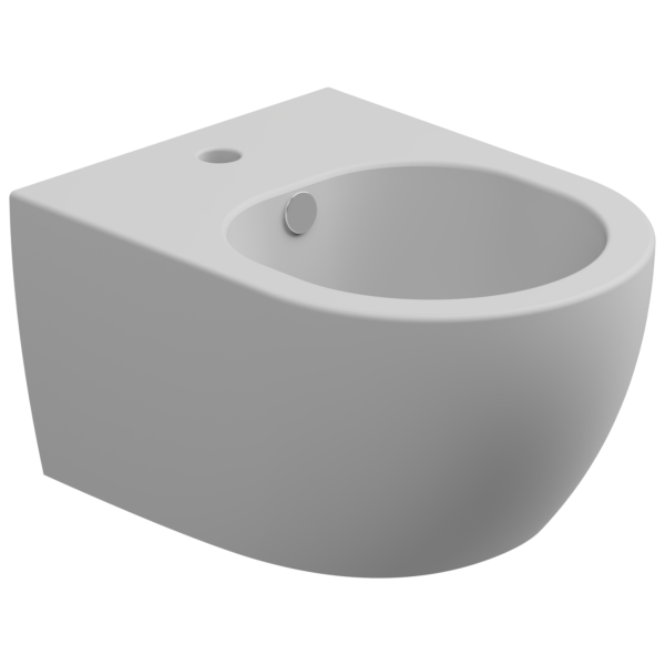 Биде подвесное укороченное GSG Ceramic Design Like LKBISOXXS001, белый матовый