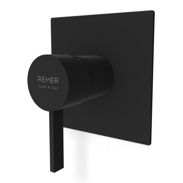 Смеситель для душа Remer Metrica MC30QNO, черный матовый