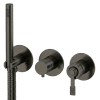 Смеситель для душа Remer Atelier AL97D3PWBGM, оружейная сталь PVD