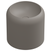 Раковина накладная 42 см GSG Ceramic Design Petra PELAVSECOLFS030, Cashmere Matt