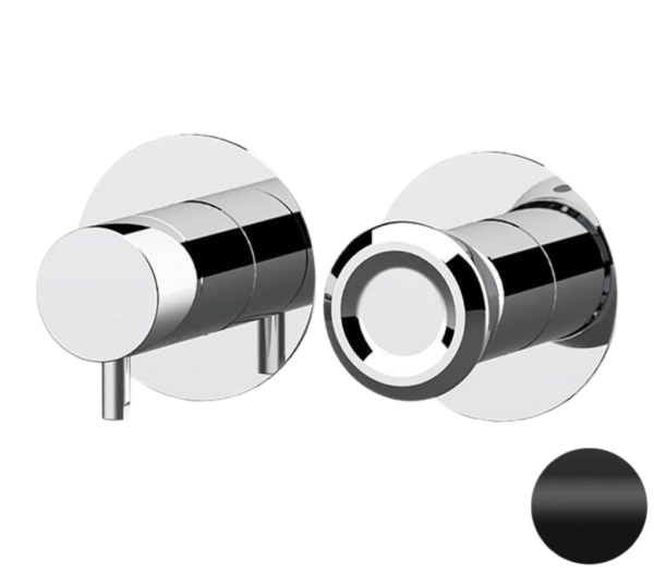 Смеситель для душа Remer Element ET92ZPNO, черный матовый