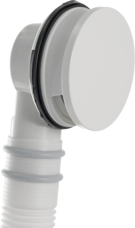 Слив-перелив click-clack для ванны OMP Tea 2868.660.6XD, белый матовый