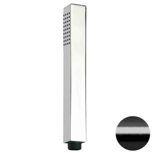 Ручной душ Remer 317AUCFPX, черный брашированный хром