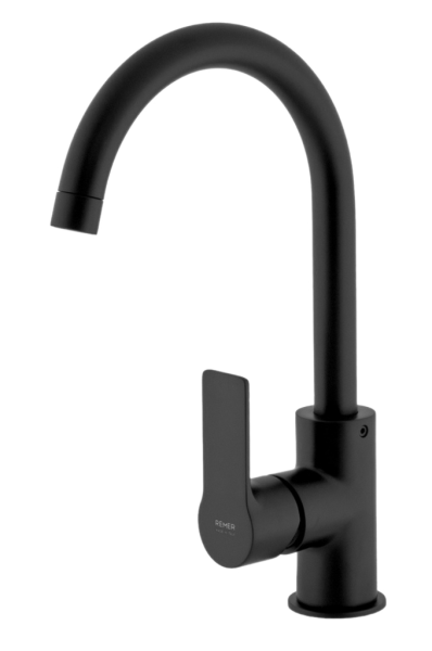 Смеситель для кухни Remer Energy EY72NO, черный матовый